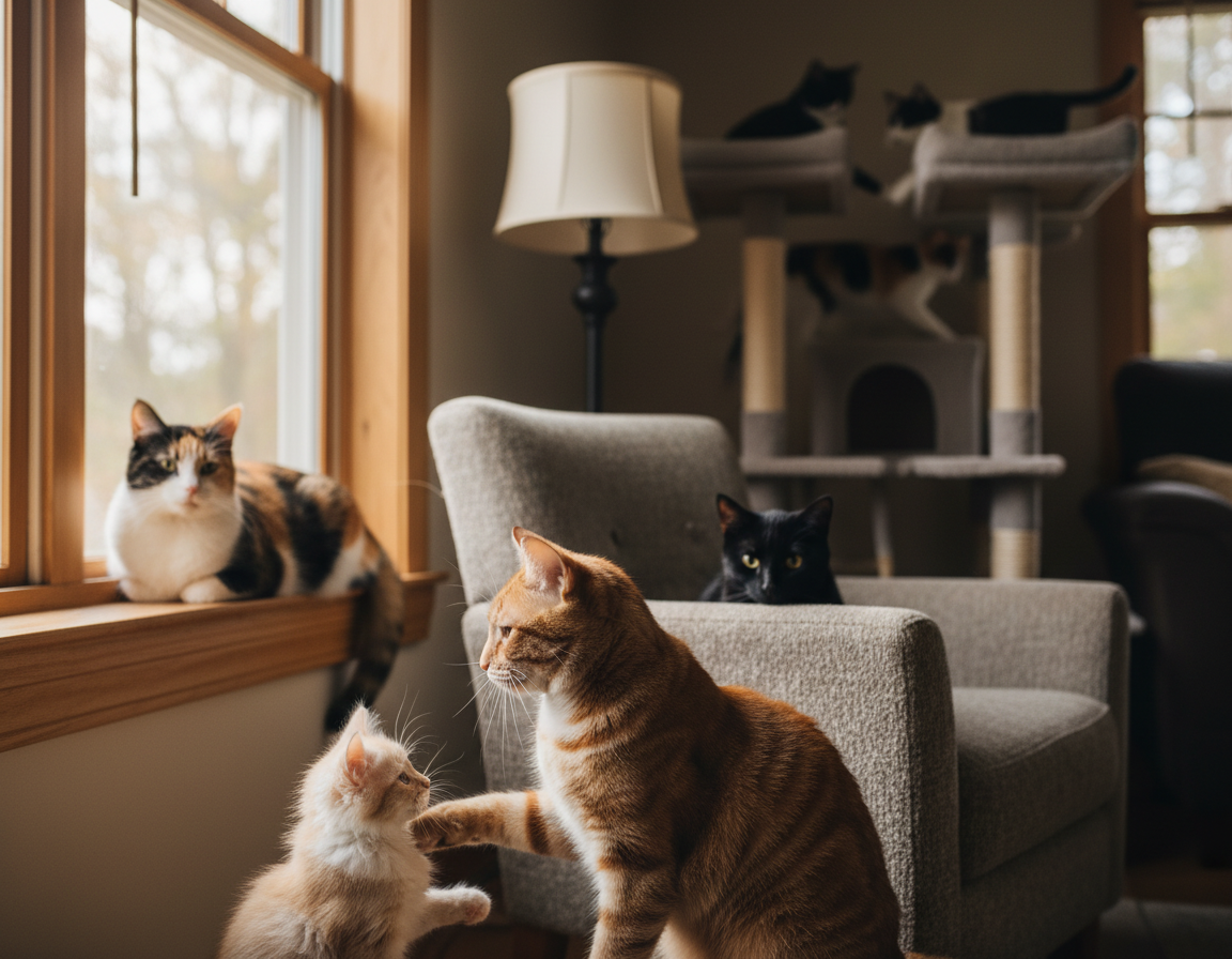 Tipuri de sociabilitate la pisici – Tot ce trebuie să știi despre asta!