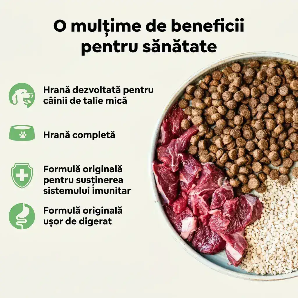 Hrană uscată Juliet cu vită pentru câini 3 Hrană uscată Juliet cu vită pentru câini - imagine 3