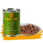 Hrană umedă Ely cu miel și ficat de vită pentru câini – 415 g