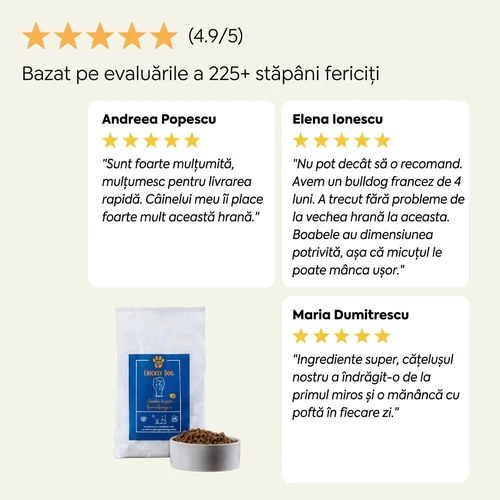 Hrană uscată hipoalergenică Chucky cu vită pentru căței 6 Hrană uscată hipoalergenică Chucky cu vită pentru căței - imagine 6