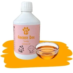 Care ar fi cea mai bună hrană pentru Luna și Merlin, cei doi chihuahua? 8 Ulei Twinky de somon presat la rece - 500 ml